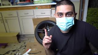 Re-Spraying my rims with PlastiDip