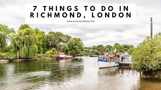 THINGS TO DO IN RICHMOND, LONDON | Thames Path | Richmond Park | Richmond Green 