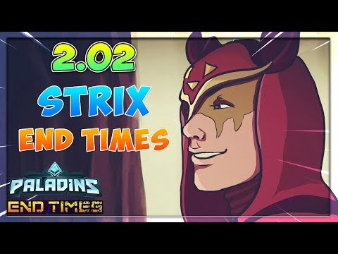 End Times Event Strix Gameplay And Build | Paladins 2.02 | SahilKiller