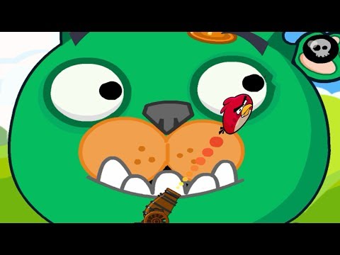 Angry Birds Cannon Birds 4 - CONFRONTATION WITH GIANT BOSSES (P1)