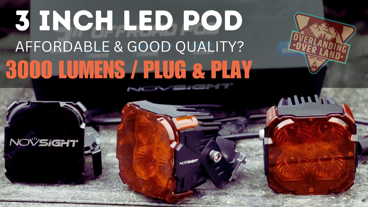 CYBER Series | 3 Inch Cube Pods Off-road Auxiliary Driving Light Ditch