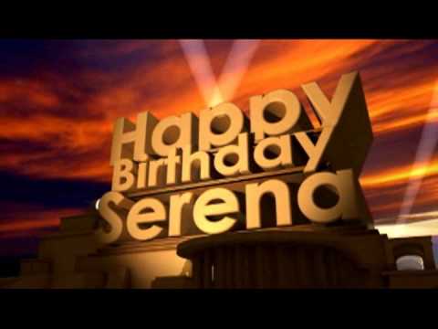 Happy Birthday Serena