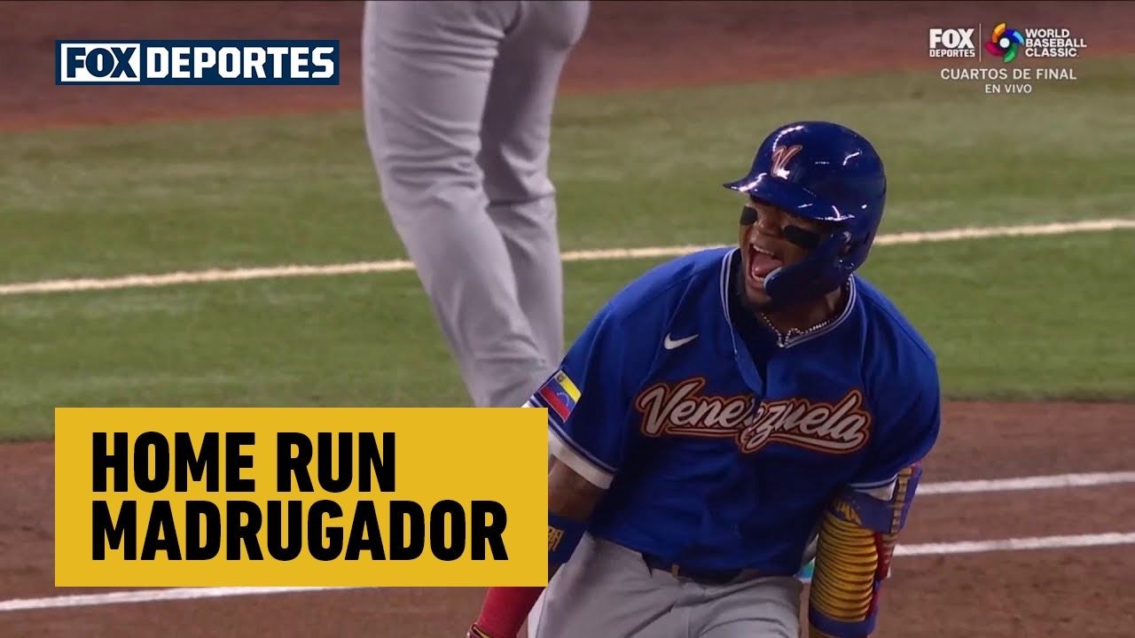 😌🇻🇪 HOME RUN MADRUGADOR Ronald Acuña Jr. | Venezuela 1-0 Japón | WBC 2026
