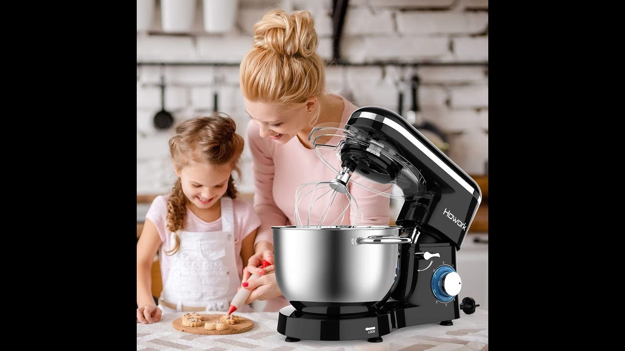 HOWORK Food Processor 1500W, 6 Speeds Multifunction Mixer Mixer