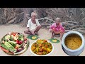 Vegetable Khichuri Recipe Easy Simple Village Style Khichuri Cooking Eating By Our Grandma