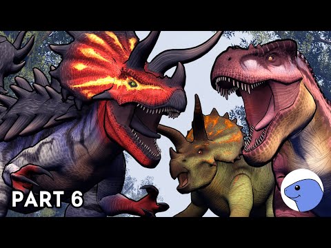 Ultimasaurus vs Tarbosaurus and Triceratops | Animation (Part 6)
