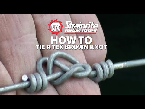 Strainrite | How To Tie A Tex Brown Knot