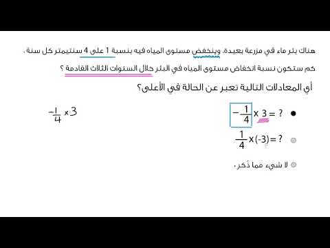 الصف السابع الرياضيات ضرب وقسمة الأعداد السالبة أمثلة على ضرب وقسمة الأعداد السالبة