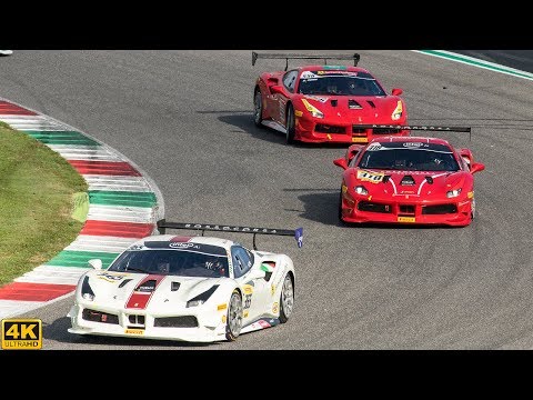 FERRARI 488 CHALLENGE | FINALI MONDIALI MUGELLO 2019 4K