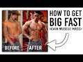 How To Get Big Fast (Weight Gain Secret) | Bulking For Skinny Guys VLOG Series