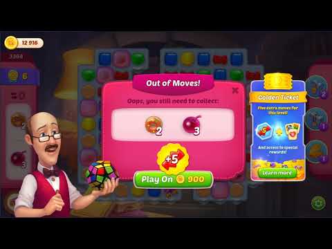 Homescapes Stuck Level 3368