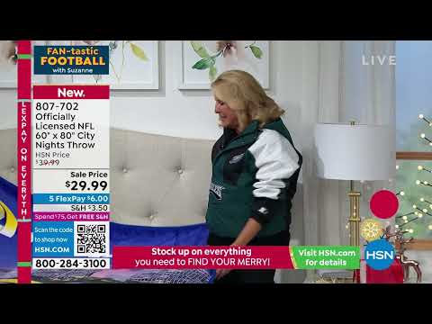 HSN | FAN-tastic Football with Suzanne 12.15.2022 - 11 PM