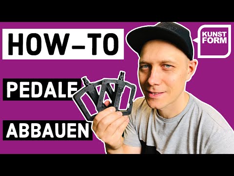 BMX Rad Pedale abbauen | kunstform BMX Shop | how-to Werkstatt 2.0