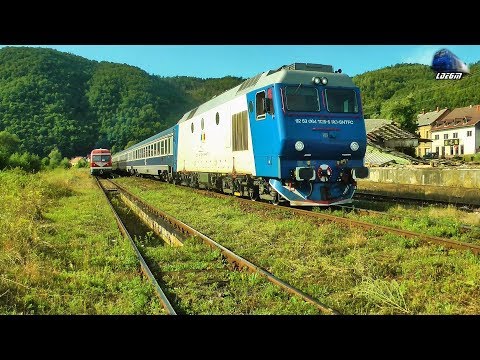 GM 64-1125-5 & IR1932"Bihor" Oradea-București Băneasa-Mangalia in Gara Ciucea Station 09 August 2019