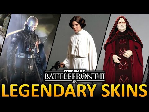 5 LEGENDARY HERO SKINS WE WANT: Star Wars Battlefront 2 Hero Skins