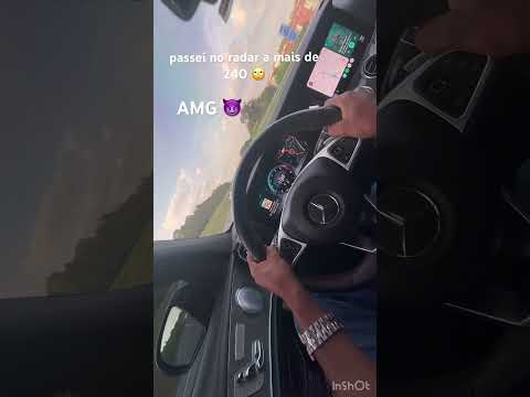 passei no radar a mais de 200 por hora 🤦‍♂️mercedes AMG