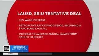 LAUSD and SEIU reach an agreement