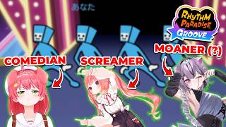 6 Different Types Of Vtubers When Playing The New Rhythm Heaven Game