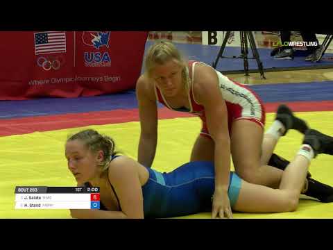 Women's Freestyle 68 Semi-Finals - Julia Salata (NYAC) vs. Hedda Stand (Norw)