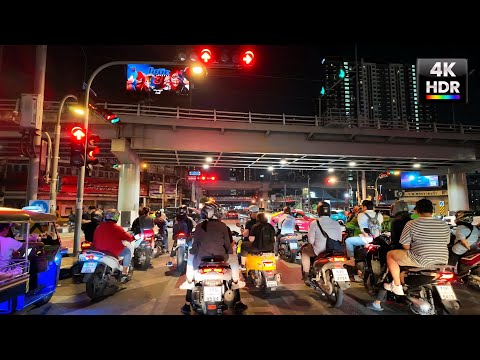 【4K HDR】Bangkok at 6AM 🇹🇭  Before the City Wakes