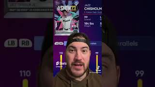 *99* overall Jazz Chisholm is the final card in MLB The Show 22! #ytshorts #baseball #mlbtheshow
