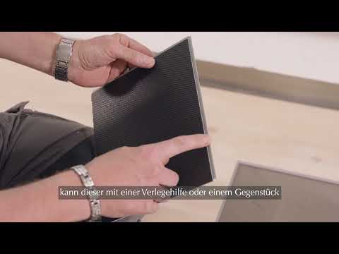 Adramaq LVT Click+ Designboden mit integrierter Trittschalldämmung = Verlegeunterlage - Verlegung