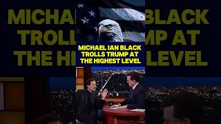 🔺 Michael Ian Black Trolls Trump at the Highest Level! 🔥  #ytshorts #trump