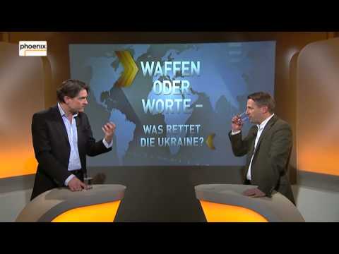 Augstein und Blome vom 13.02.2015: "Waffen oder Worte – Was rettet die Ukraine?"