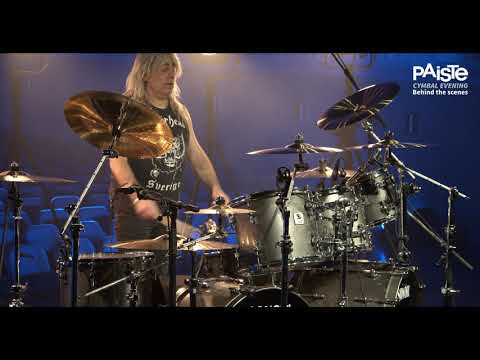 Behind The Scenes - Paiste Cymbal Evening - Mikkey Dee