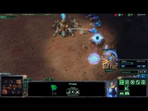 StarCraft 2 - 096 WhiteRa vs LiquidNazgul PvP on Blisering Sands Part 1