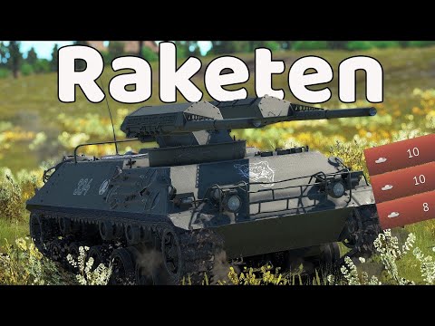 Raketenautomat Gameplay | German Double-Barrel Rocket Launcher | War Thunder
