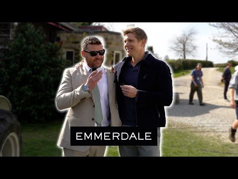 Ryan Hawley and Danny Miller Are Reunited | Emmerdale