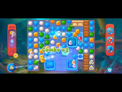 Fishdom Hard Kevel 10035 (with Double Lightning Boosters) @choraelmin