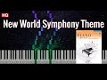 New World Symphony Theme Piano Adventures 2B Lesson Book