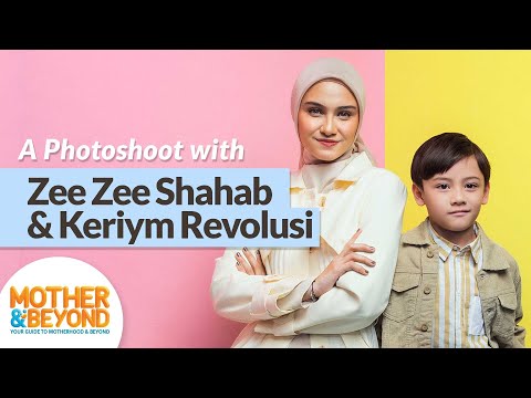 A Photoshoot with Zee Zee Shahab: Rahasia Mengasuh Anak Gen Z dan Gen Alpha