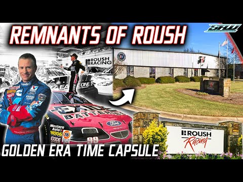 Roush Racing's Former NASCAR Shop History Tour: Mark Martin & Jeff Burton's Glory Days Built Here!