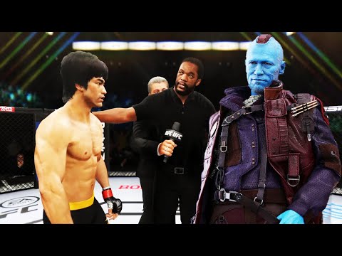PS5 | Bruce Lee vs. Yondu Fighter (EA Sports UFC 4)