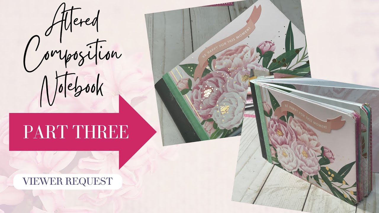 Altered Composition Notebook - Full Tutorial - Part Three - Viewer Request - 50 Cent Notebook Idea