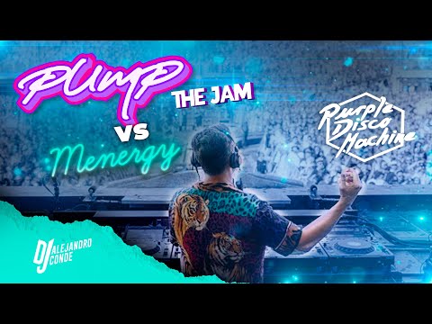 It's A War Vs Pump The Jam Vs Menergy (Purple Disco Machine Live Remix - DJ Alejandro Conde Edit)
