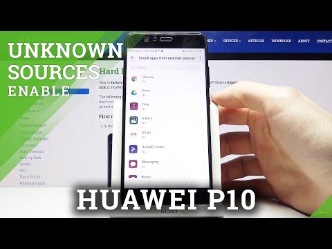 How to Enable Unknown Sources in HUAWEI P10 – Allow App Installation
