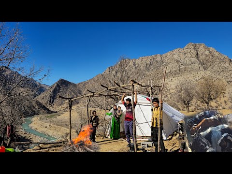 How do we survive the Zagros winter? Building a nomadic shelter in the heart of the mountains