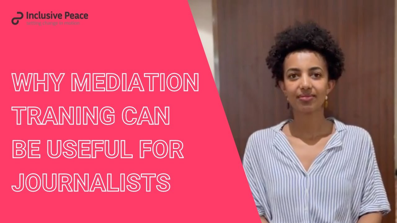 Why Mediation Training Can Be Useful for Journalists