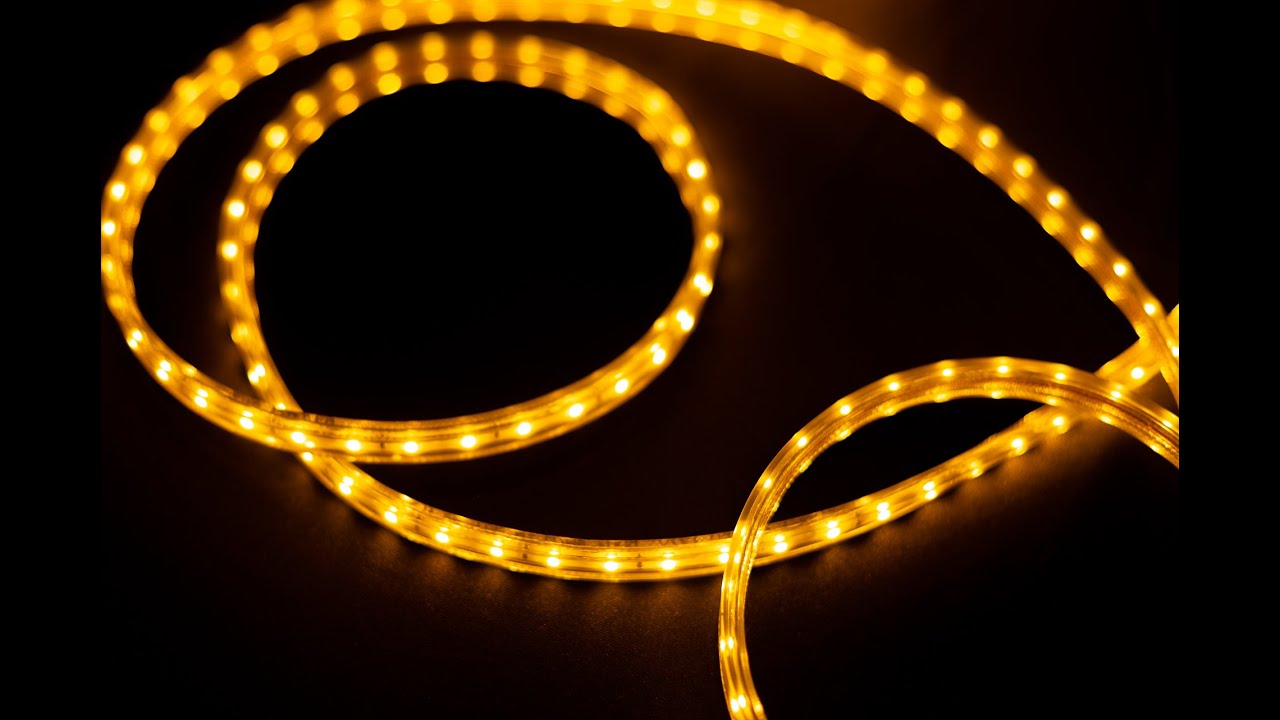 Manguera LED de 25 metros uso Exterior Luz Cálida