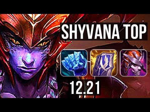 SHYVANA vs URGOT (TOP) | 1100+ games, 1.4M mastery, 8/3/8 | EUW Master | 12.21