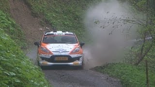 preview picture of video 'Ford Racing Trophy Rallye du Chablais 2013'