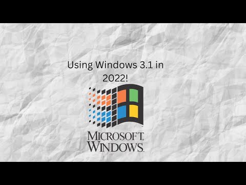 Using Windows 3.1 in 2022! #microsoft #windows #retro