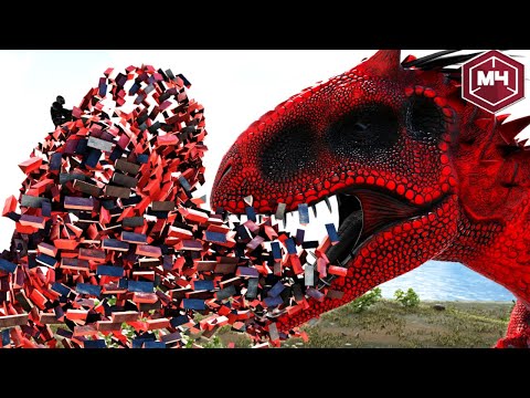 DIE UNKNOWN FIRE GORILLA ENTWICKLUNG! 😱 PRIME SPINO UND ALPHA INDOM! 😍 - ARK Devin Fo.41