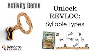 Unlock REVLOC Syllable Types⎪Kendore Learning/Syllables Learning Center