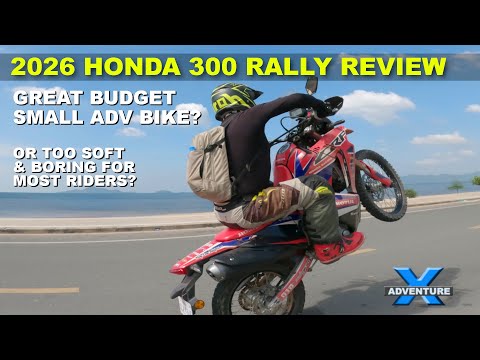 Honda 300 Rally (2026) im Test: Ein gutes, preisgünstiges und leichtes Adventure-Bike?︱Cross Trai...