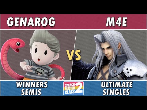 Smash Masterclass 2 - Genarog (Lucas) vs M4E (Sephiroth) - Winners Semi Final